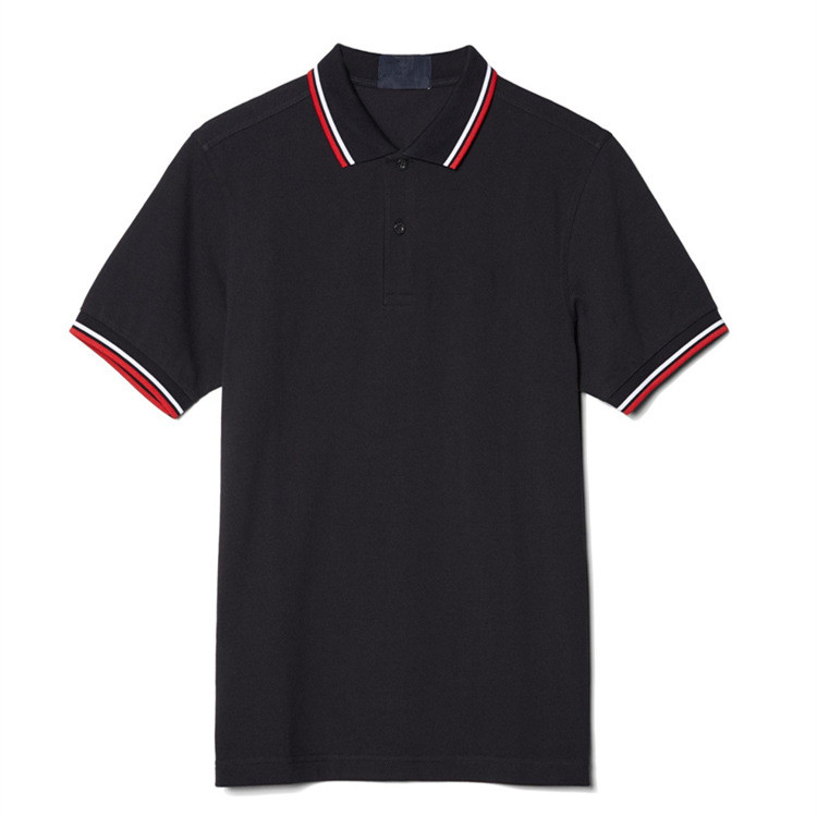 Herren Poloshirt Sommer Männer Stickerei T-Shirts mit kurzen Ärmeln Tops Umlegekragen Kleidung Herrenmode Freizeitkleidung T-Shirt