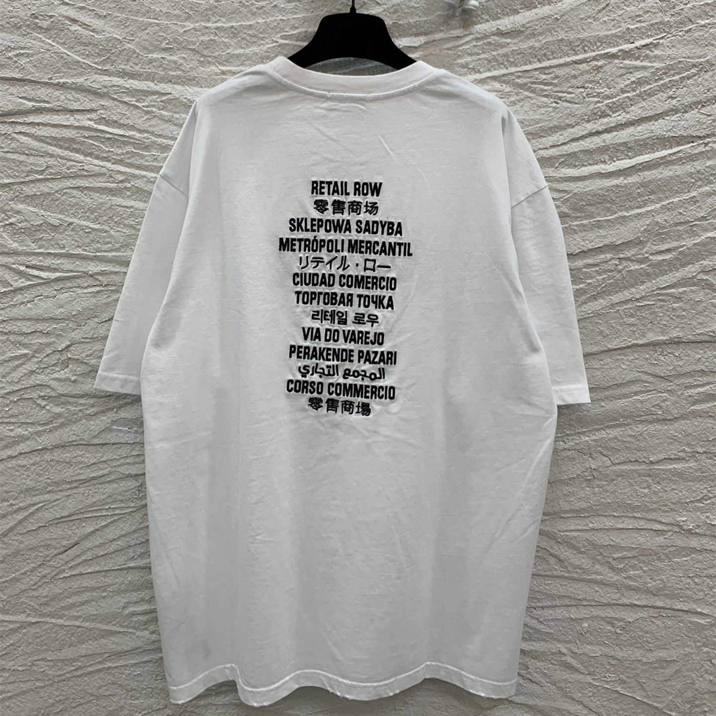 Camiseta de diseñador para mujer, camiseta de manga bordada con letras de marca, edición alta, verano 2023, Family Fortress Night Co