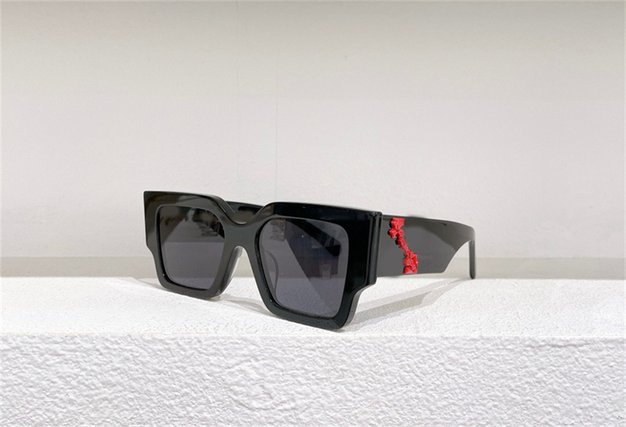 남성과 여성을위한 고급 디자이너 선글라스 여성 선글라스 패션 대형 사각형 고품질 UV400 보호 렌즈 남성 스타일 오리지널 박스