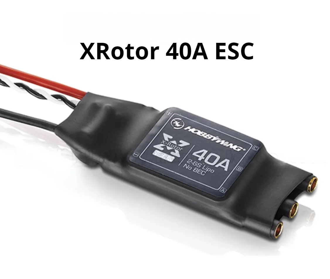 Hobbywing xrotor 20a 40a/40a pro 50a pro esc especial multi-eixo sem bec 3-4s 3-6s para drone rc/aeronave fpv corrida multi rotor