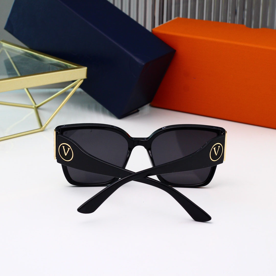 Luxurys Herren Designer-Sonnenbrille Full Frame Design Klassische Sonnenbrille Fahren für Herren UV-Schutz-Zubehör Outdoor Beach Shade Eyeglass Anti-Glare ggod