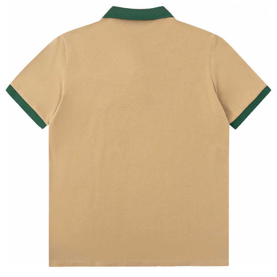 Lüks Tasarımcı Kadınlar Tişört Piyasanın Orijinal Versiyonu Chaopai Nakış Rahat Kol Polo Gömlek