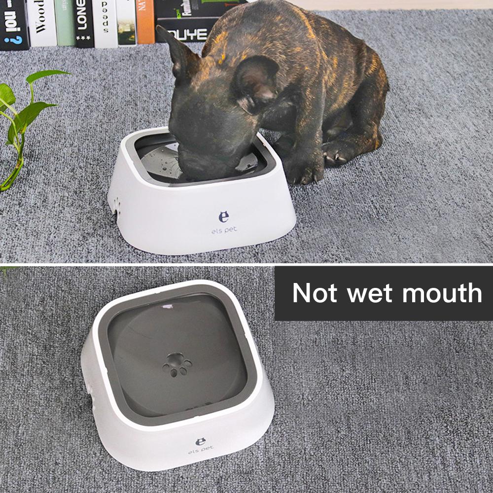 Fournitures 1.5L Pet Dog Cat Bowl Portable Antidérapant Chat Bols Aucun Déversement Distributeur D'eau Pour Animaux De Compagnie Distributeur Pour Chiens Chats Boire Fontaine Flottante