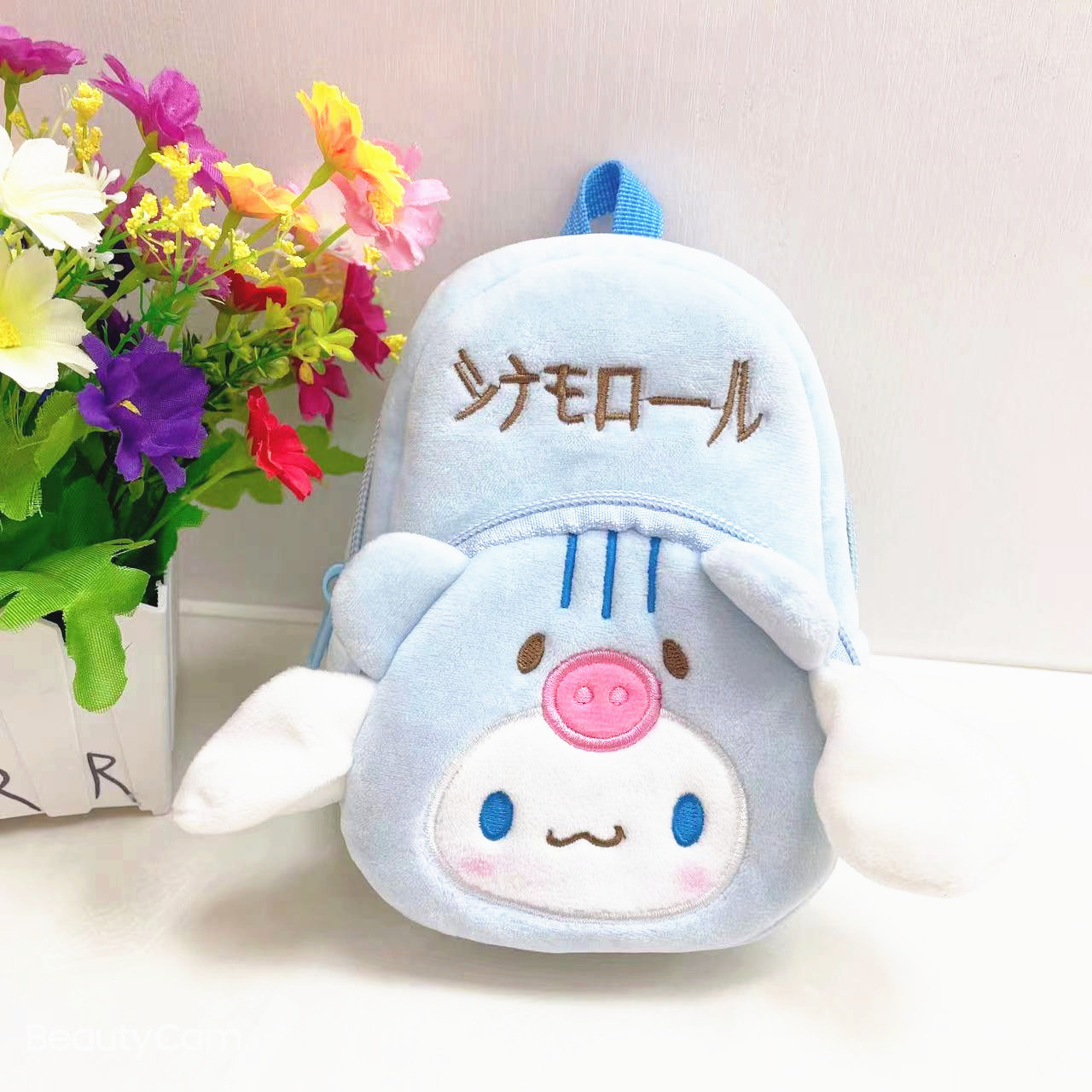 7 pouces 18CM dessin animé Sanliou téléphone portable zéro portefeuille mini jouet en peluche