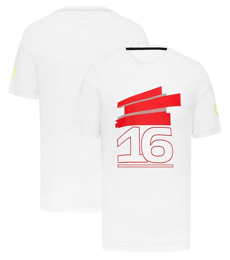 2023 Neue F1-Formel-1-Teamuniform, rotes Herren-Kurzarm-T-Shirt, Outdoor-Extremsport-Rennanzug, plus Größenanpassung
