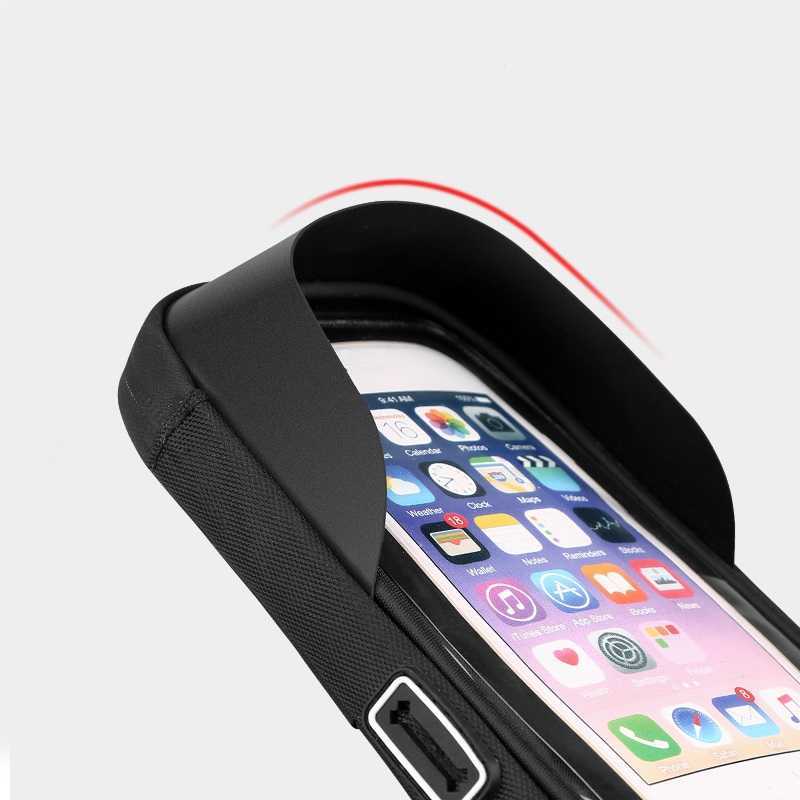 New Bicycle Motorcycle Phone Phone Treme impermeável bolsa de telefone para iPhone XS 11 Samsung S8 S9 Mobile Stand Suporte Scooter Cover