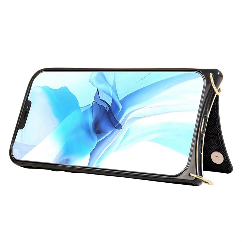 Capa de moda para celular Capas para mulheres Bolsa Oblíqua Span Capas de telefone celular para iPhone 11 12 13 Mini 14 15 Plus Pro Max x xs xr xsmax 7 8 Plus com slot para cartão