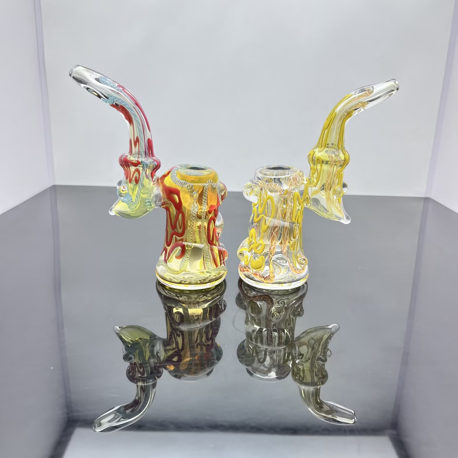 Pfeifen Aeecssories Glas Shishas Bongs Klassische Buntglasbongs verdickt und langlebig