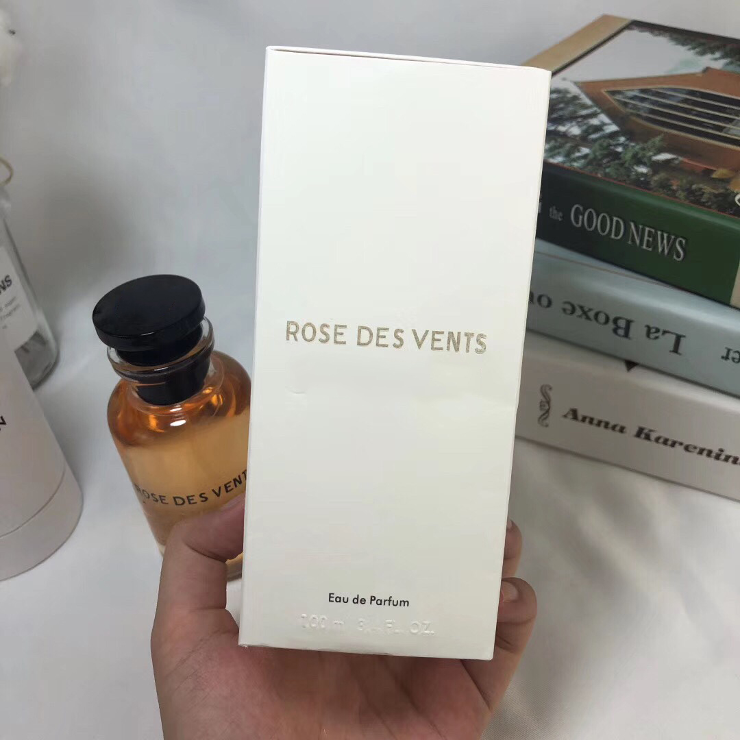 Parfums Femme Haute qualité 100 ml ROSE DES VENTS dame Cologne Spray Cadeau Corps Parfum Bouteille En Verre bateau rapide