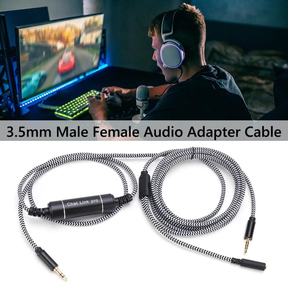 Ersätt chattlänk Audiokabel med in-line isolator för HD60 S+ HD60 Pro Capture Card Ersättningslinje för NS PS5 PS4