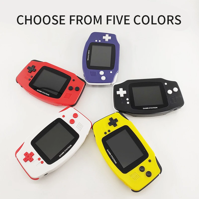 Top Fashion 2,6 inch kleuren LCD Kids Color Game Player 400 in 1 video game console Retro Draagbare Mini Handheld Game