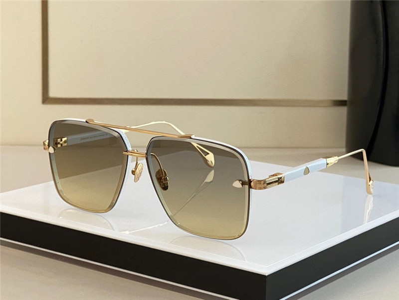 トップメンズメガネGen I Design Sunglasses Square K Gold Frame寛大なスタイルハイエンド最高品質の屋外UV400アイウェアとオリジナルケース