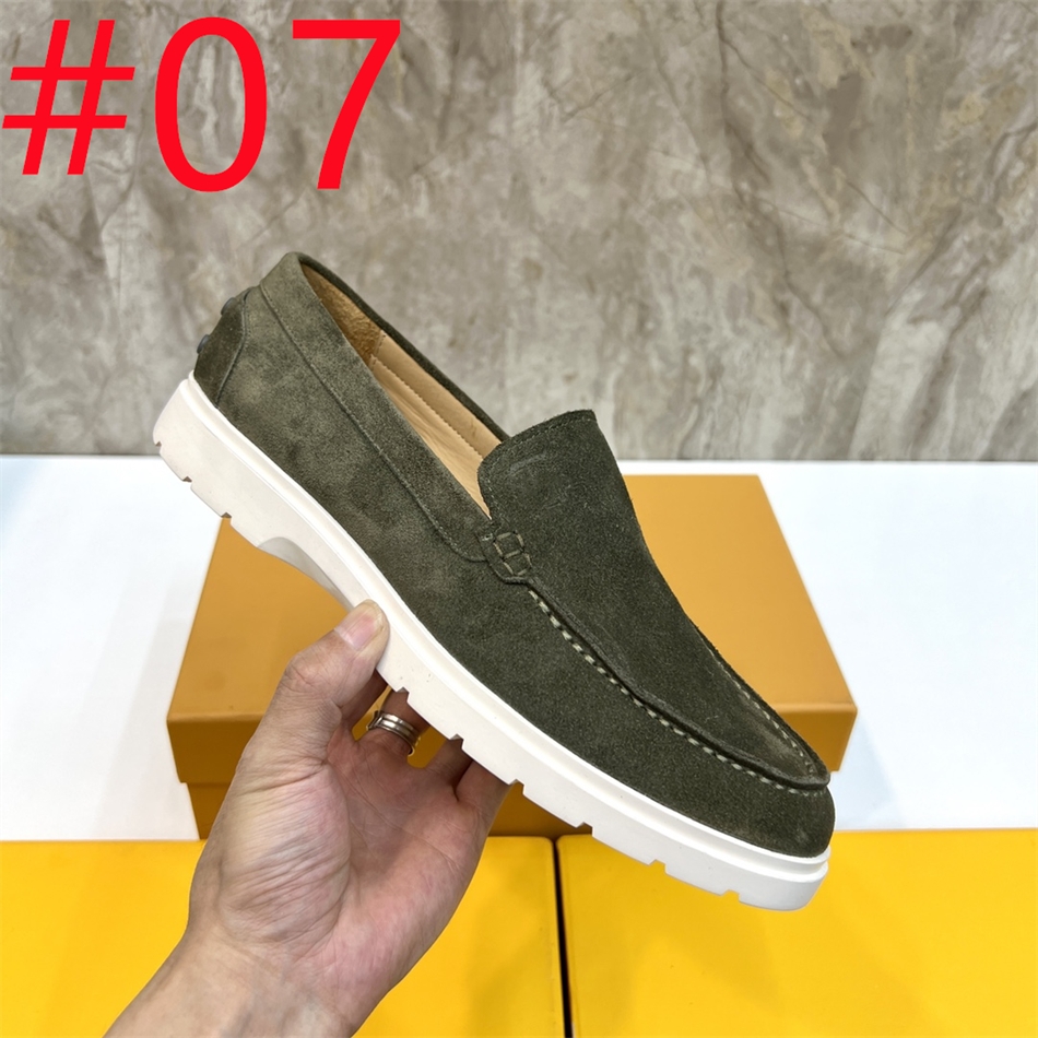 10 Stijl Designer Heren Penny Loafers Leren Schoenen Luxe Echt Leer Elegante Bruiloft Casual Kleding Schoenen Bruin Zwarte Schoenen voor Heren maat 38-45