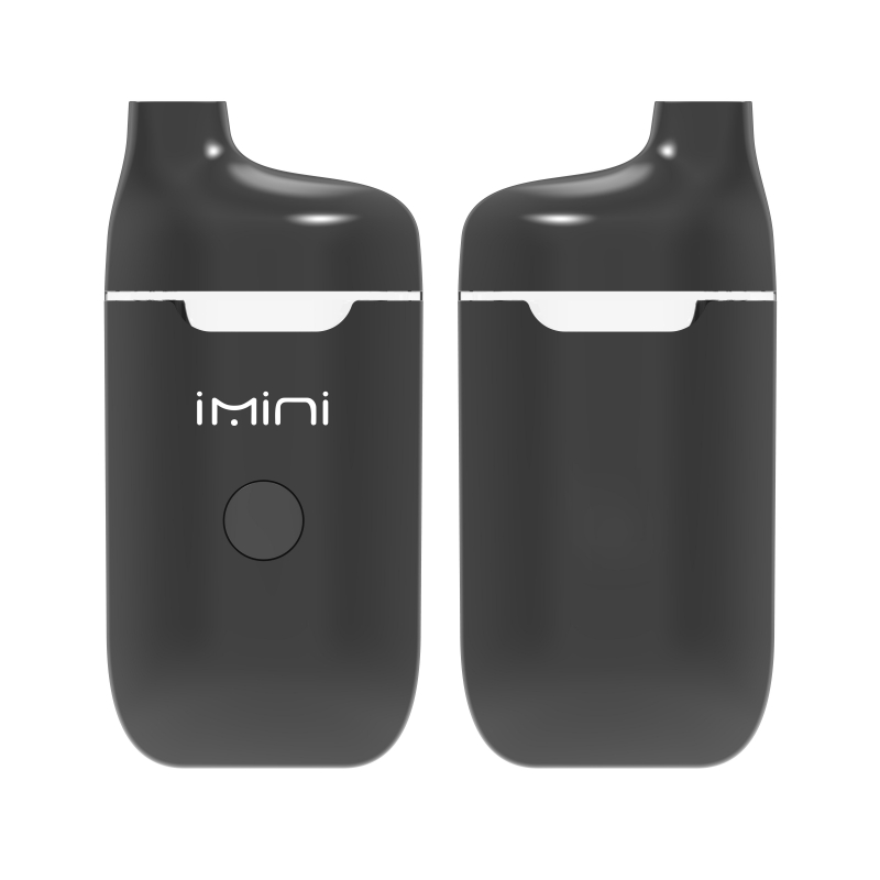 Imini vape Pen Puffs使い捨て空のeタバコ2ml容量ポッドバッテリー充電式セラミックコイル電子シガン蒸気ペンブラック予熱蒸気剤卸売