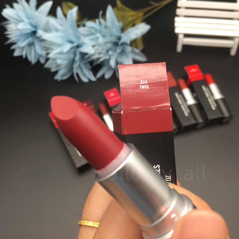 Rossetto opaco retrò di marca di alta qualità Trucco labbra rossetto impermeabile cosmetici rossetto i