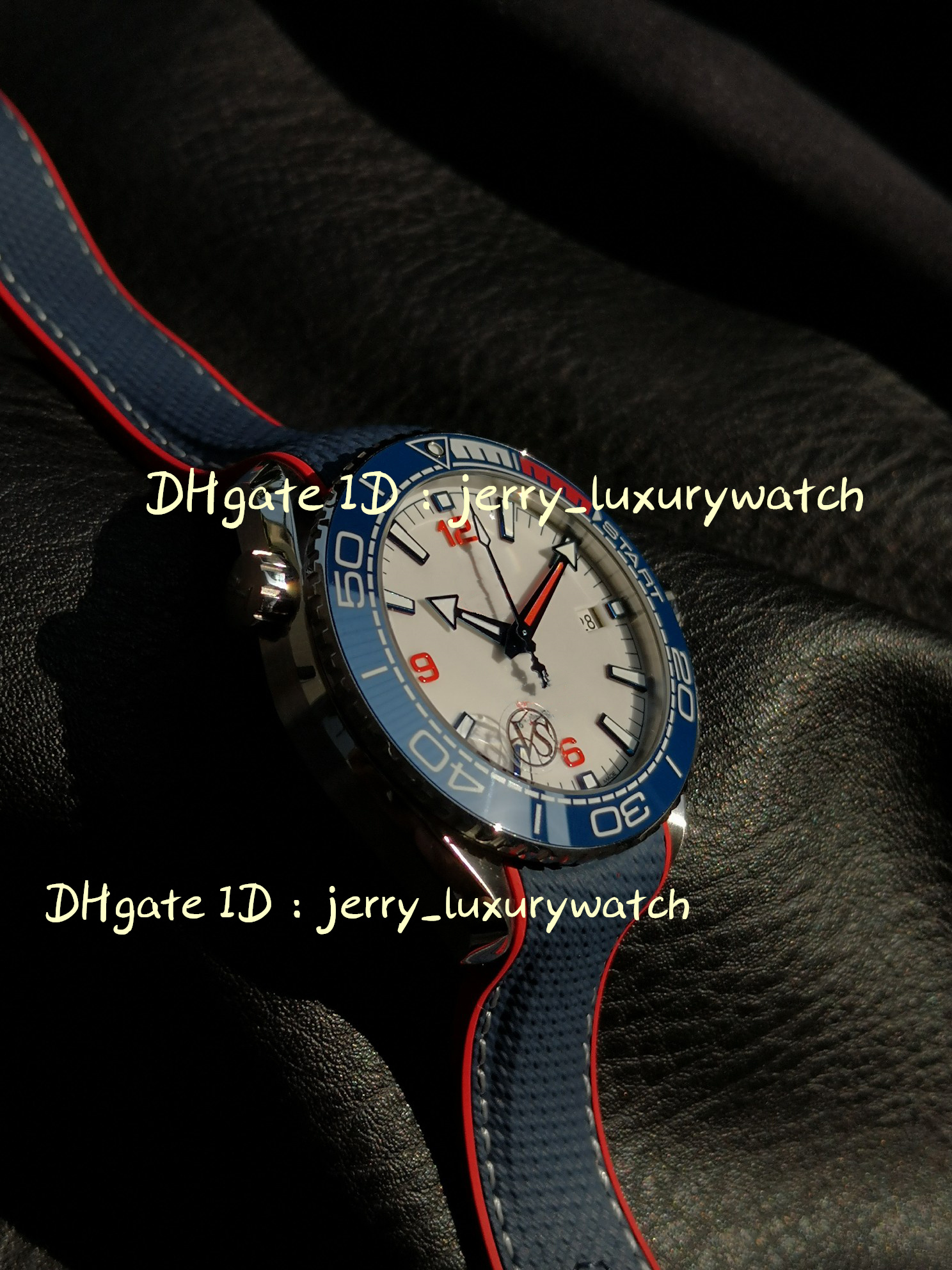 VS Luxury Men's Diving Watch 600m dykning GMT keramik Alla stilar, 45,5 mm. 8906 automatisk mekanisk rörelse, keramisk ram, 316L finstålband, tejp helvit 215.32.43.21