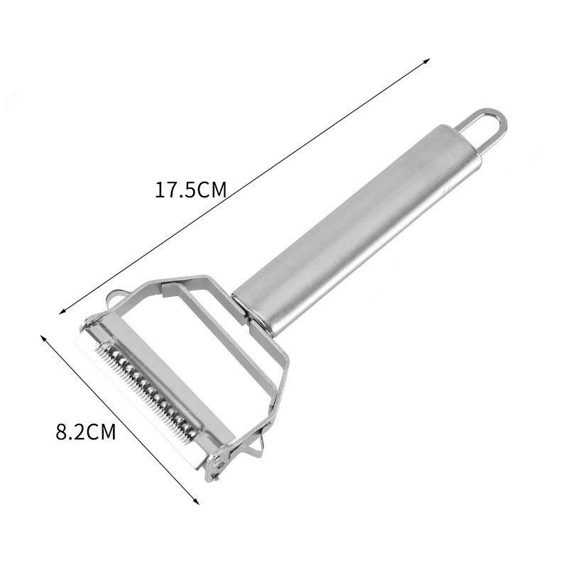 Multifunction Stainless Steel Peeler Fruit Vegetable Grater Julienne Peeler Slice Melon Potato Carrot Cucumber Home Kitchen Tool