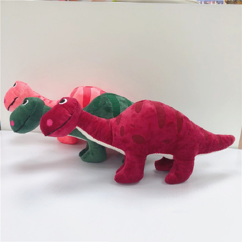 Manufacturers wholesale 6 styles of cute dinosaur plush toys cartoon film and television games surrounding animals children's gifts