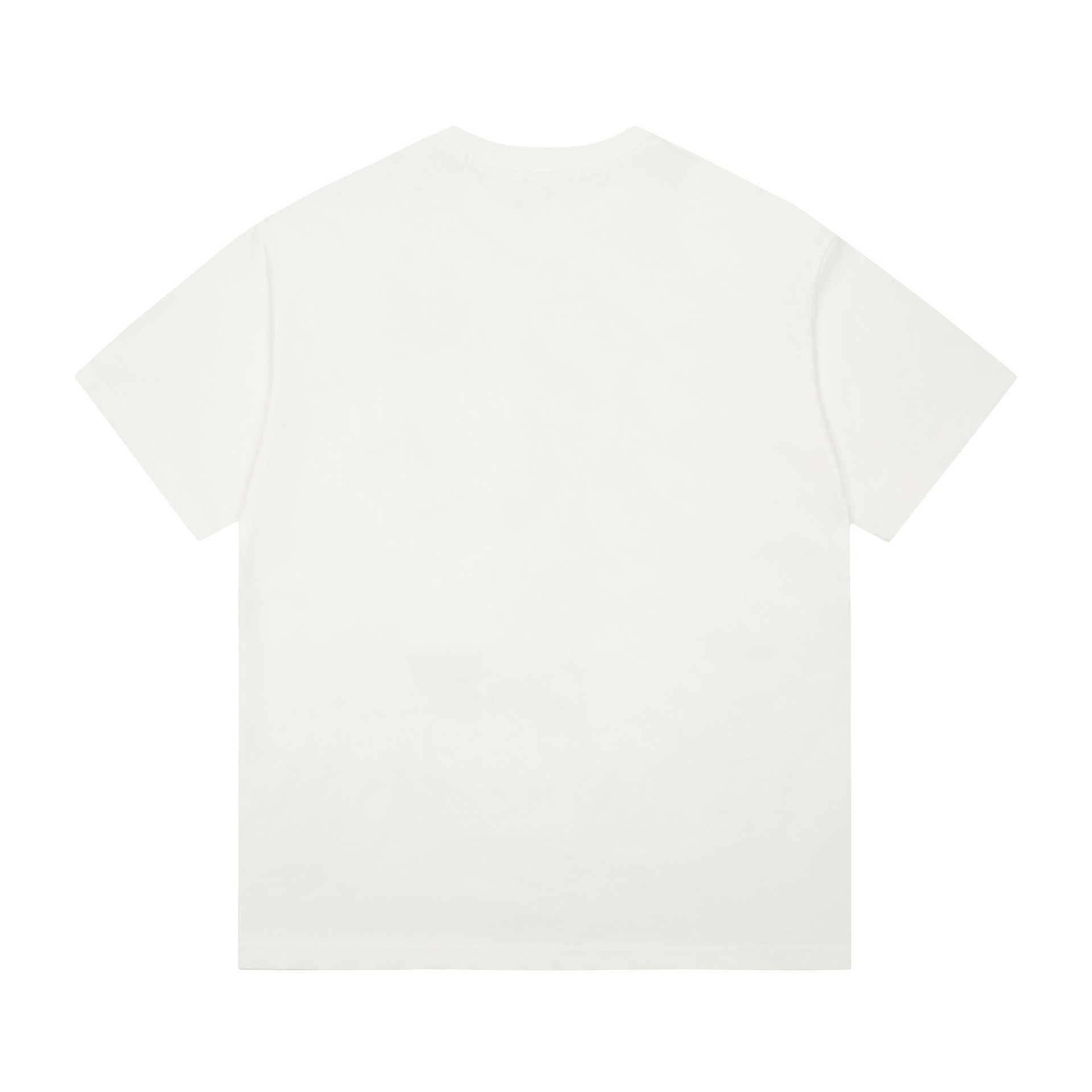 Diseñador nueva camiseta de mujer Versión correcta Clásico Básico Sólido Letra pequeña Estampado OS Camiseta de manga suelta