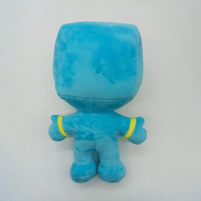 Manufacturers wholesale 28cm craftee Blue Man plush toys cartoon games surrounding dolls children's gifts