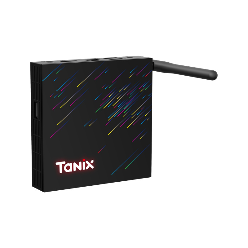 TANIX TX68 Akıllı Android 12.0 TV Kutusu Allwinner H618 2G 16G Dual Band Wifi6 6k 4k Medya Oynatıcı Set Üstü Kutusu
