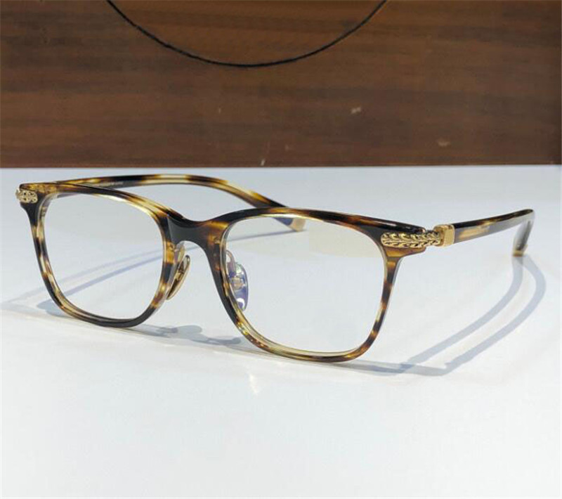 تصميم جديد للأزياء نظارات بصرية عزيزتي مربع إطار بسيطة ومتعددة الاستخدامات نمط الشرير الرجعية الشفافة الشفافة