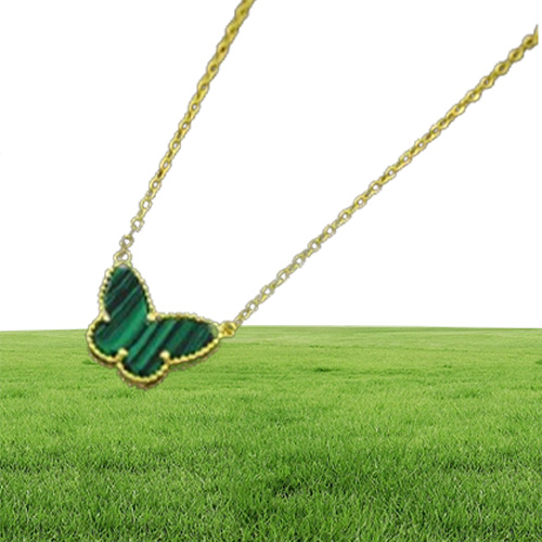 Van 18K Gold Fashion Classic Sweet 4four Leaf Clover Kolczyki motylki Bransoletka Naszyjka