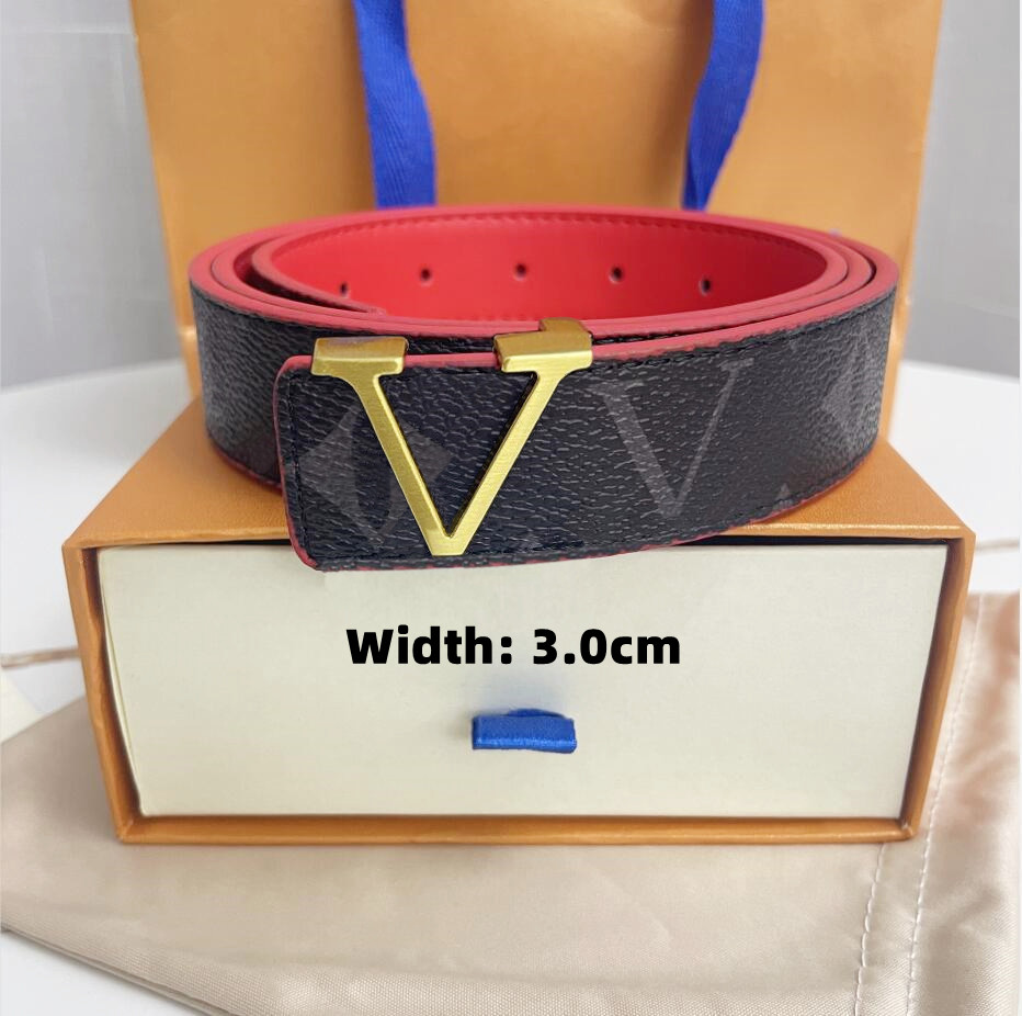 Designer Women Width 30mm fashion buckle genuine leather belt 20 Styles Highly Quality with Box belts AAA2088A241Y