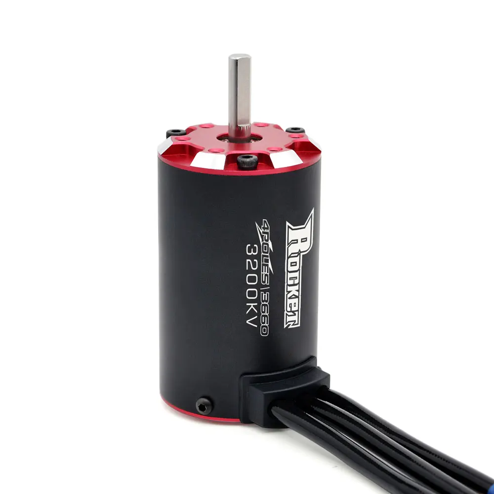 로켓 v2 3660 4250kv 3600kv 3200kv 2800kv 브러시리스 모터 60a 80a esc w/ 프로그램 카드 콤보 1:10 RC 자동차 보트 드론