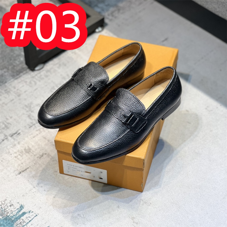 21 Model Designer Luxurious Men's Dress Business Shoe Men Flats Loafers Fashion Party And Wedding Handmade High Quality Men Banquet catwalk Casual Shoes Big Size 38-45