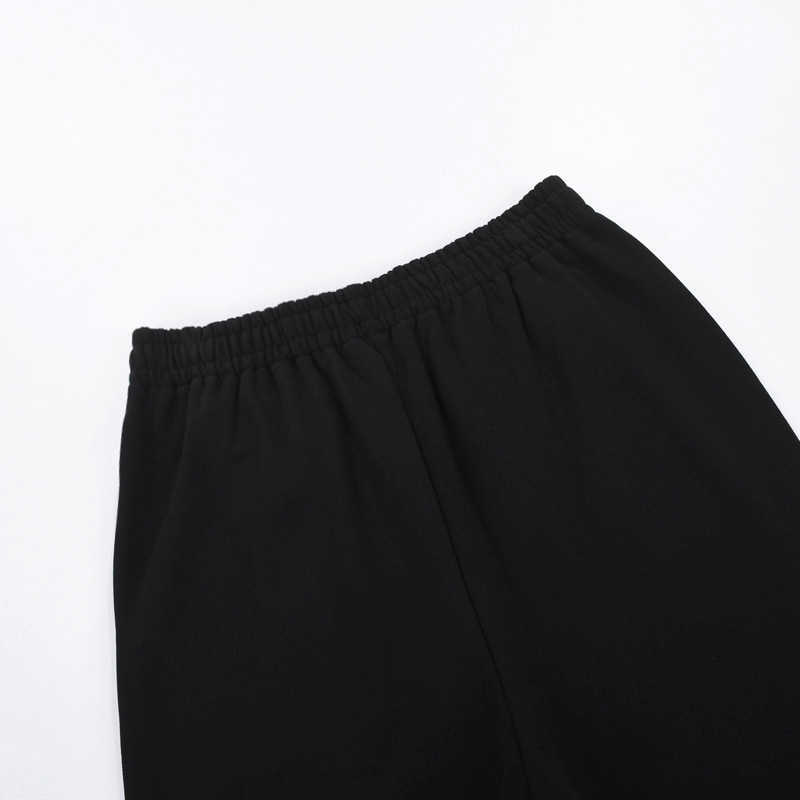 2023 New Women's High quality tshirt Shirt Family Classic Embroidery Coke Wide Leg Casual Black Pants for Men Women