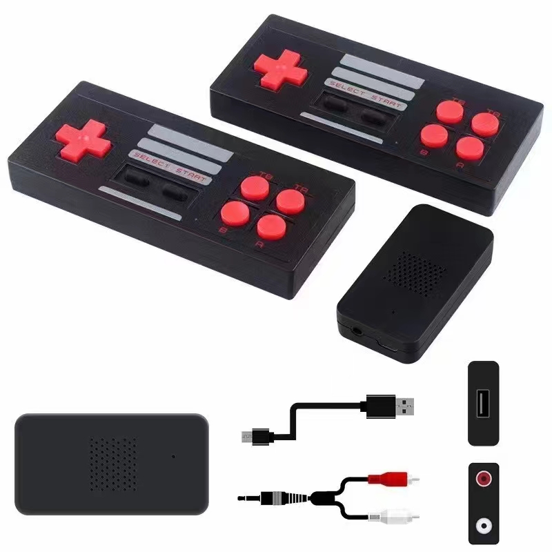 미니 TV AV Out은 소매 상자가있는 NES 게임 콘솔 용 620 무선 게임 콘솔 비디오 핸드 헬드를 저장할 수 있습니다.