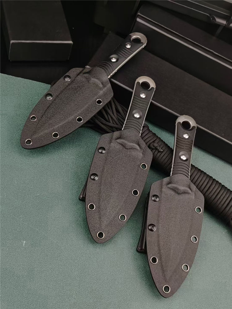 Yeni 3 Styles Micro Tech Borkablades SBD201 D/E Taktik Sabit Bıçak 4.33 
