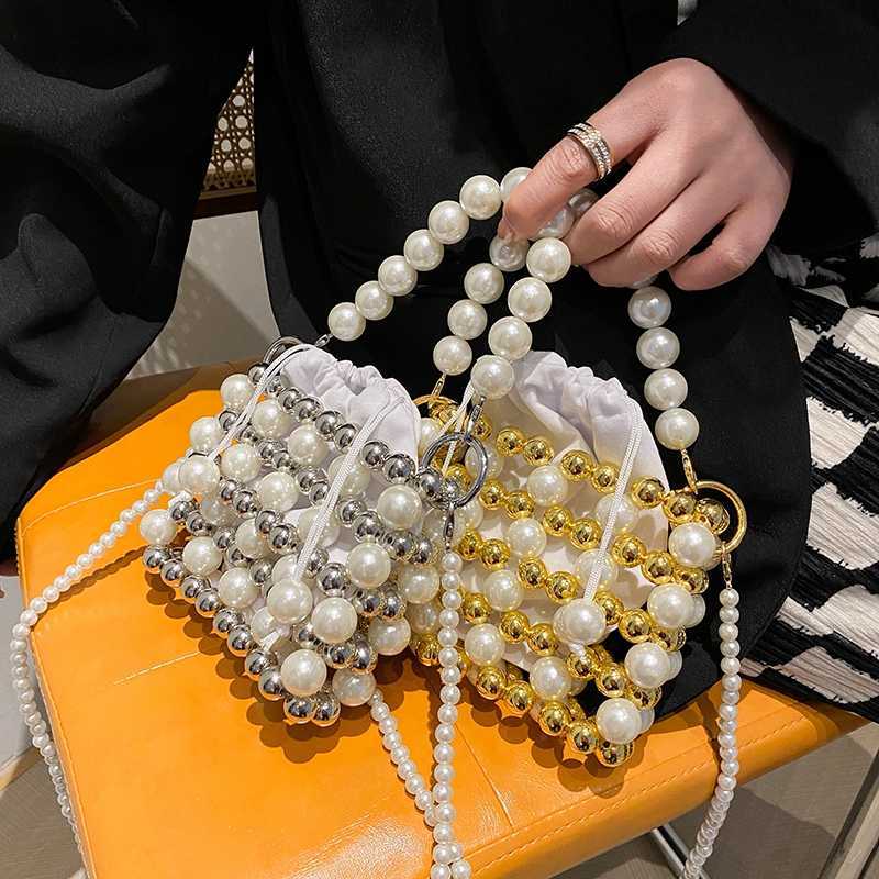 Totes Marke Perle Abendtasche für Frauen Neue Umhängetasche Sommer Lippenstift Tasche Mode Handtasche Designer Geldbörse Umhängetasche Nette Umhängetasche