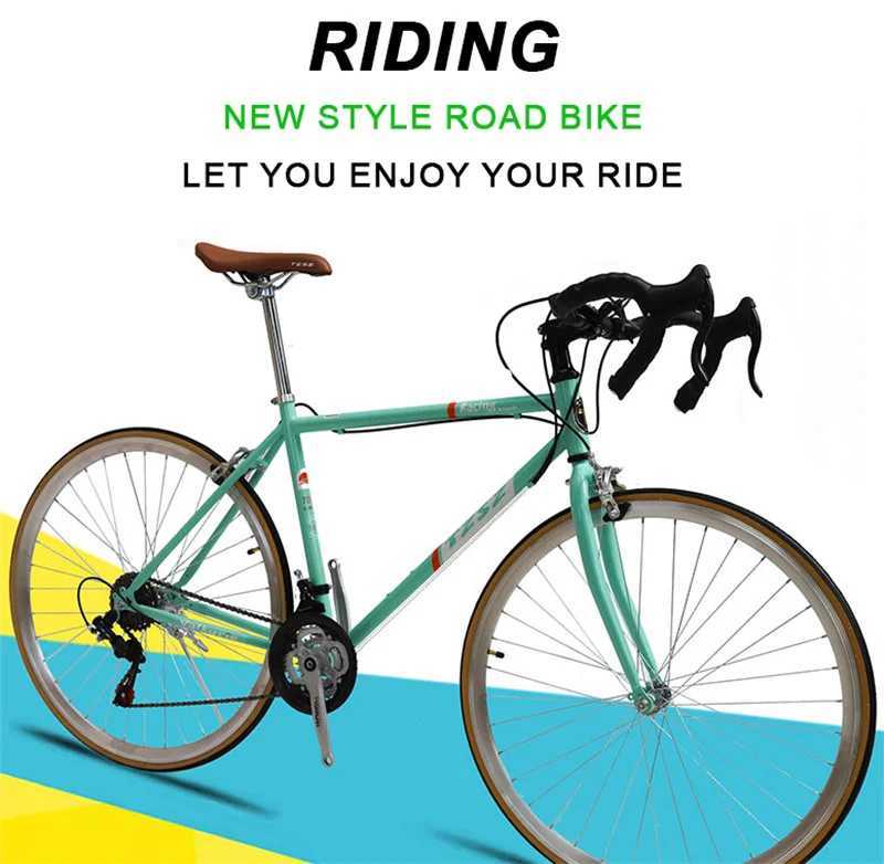 Vélos route Bicyc vélo en Fiber de carbone vélo de route 700C 27,5 pouces vélo de route de descente pour adultes Q231129