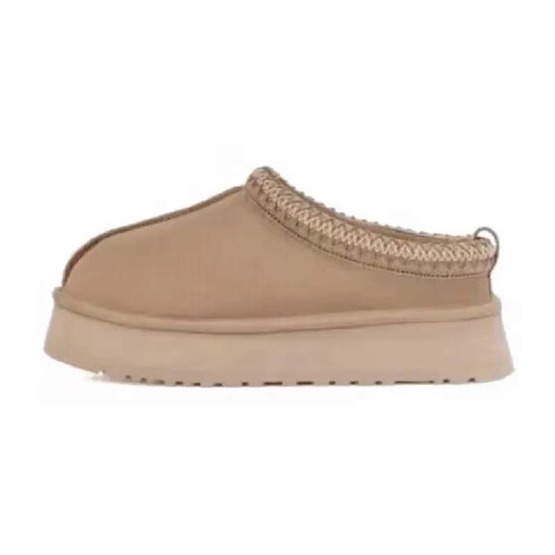 Tasman Pantoufles Chaussures de créateur Hommes Australie Pantoufle Tazz Pantoufles Designer Diapositives Femmes Bottes Neige Châtaigne Chaussures Mules Laine Bottes De Fourrure Chaudes Ultra Mini Botte Moelleuse