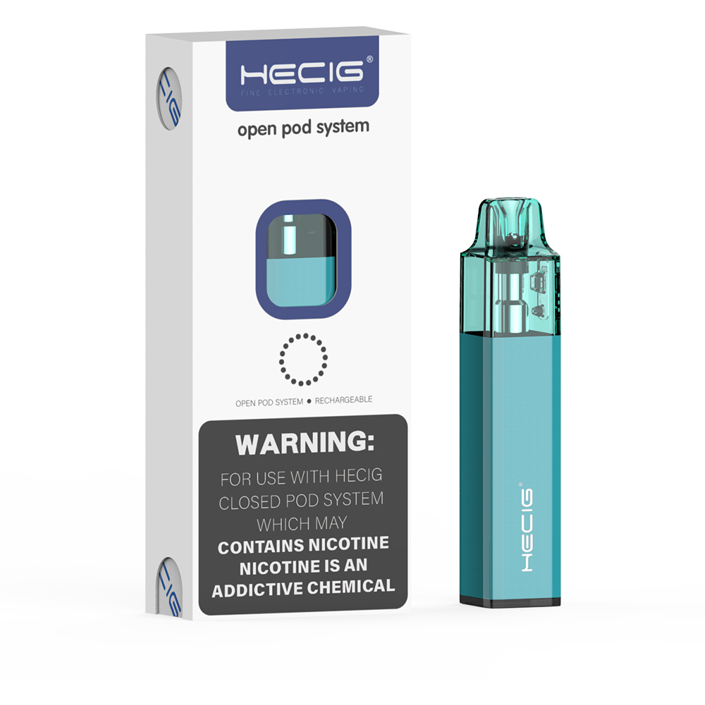 Hecig Vaper deechablesメッシュコイル付きオイルタンク3ml空のカートリッジを3〜5回補充することができます充電可能な蒸気充電式電子タバコポッド9k 12000パフ12k