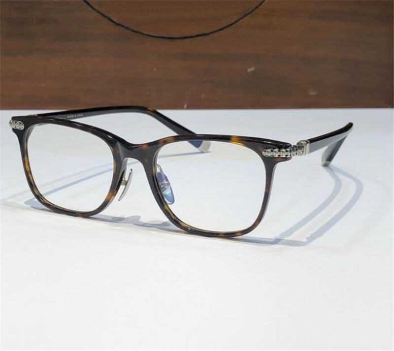 تصميم جديد للأزياء نظارات بصرية عزيزتي مربع إطار بسيطة ومتعددة الاستخدامات نمط الشرير الرجعية الشفافة الشفافة