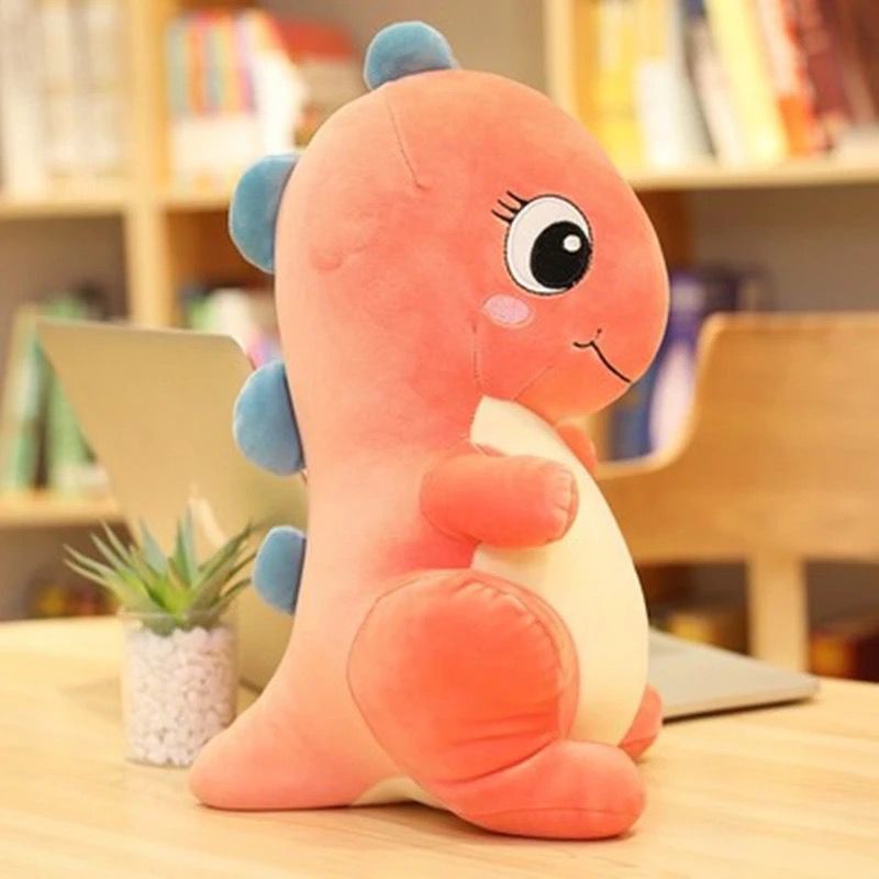 Internet Celebrity Little Dinosaur Plush Toy Tyrannosaurus Rex Doll Doll's Girl Doll Pillow Female Birthday Gift