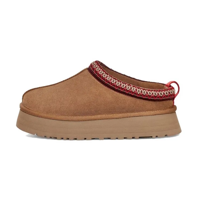 Tasman Pantoufles Chaussures de créateur Hommes Australie Pantoufle Tazz Pantoufles Designer Diapositives Femmes Bottes Neige Châtaigne Chaussures Mules Laine Bottes De Fourrure Chaudes Ultra Mini Botte Moelleuse