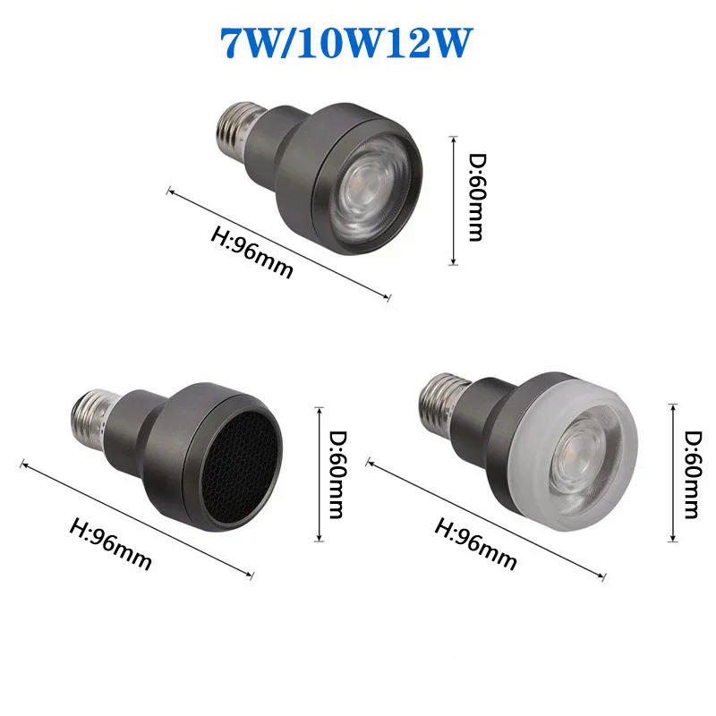 E27 LED par20 cob ampoules de projecteur downlight 110 V-230 V 12 W lampe pour salle à manger salon Bar café Ho