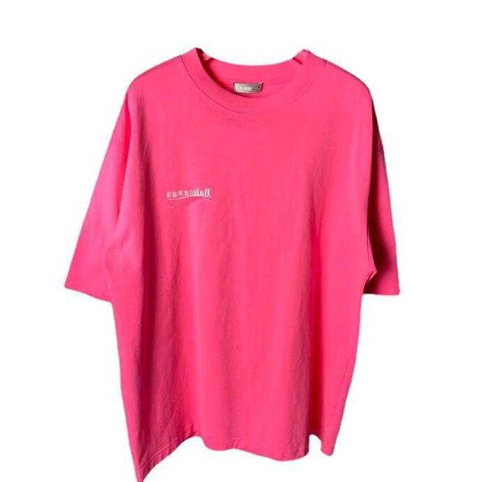 2023 New Women's High Quality Tshirt Shirt Edition Classic Coke Print Wave Loose Sleeve T-shirt för män kvinnor överst