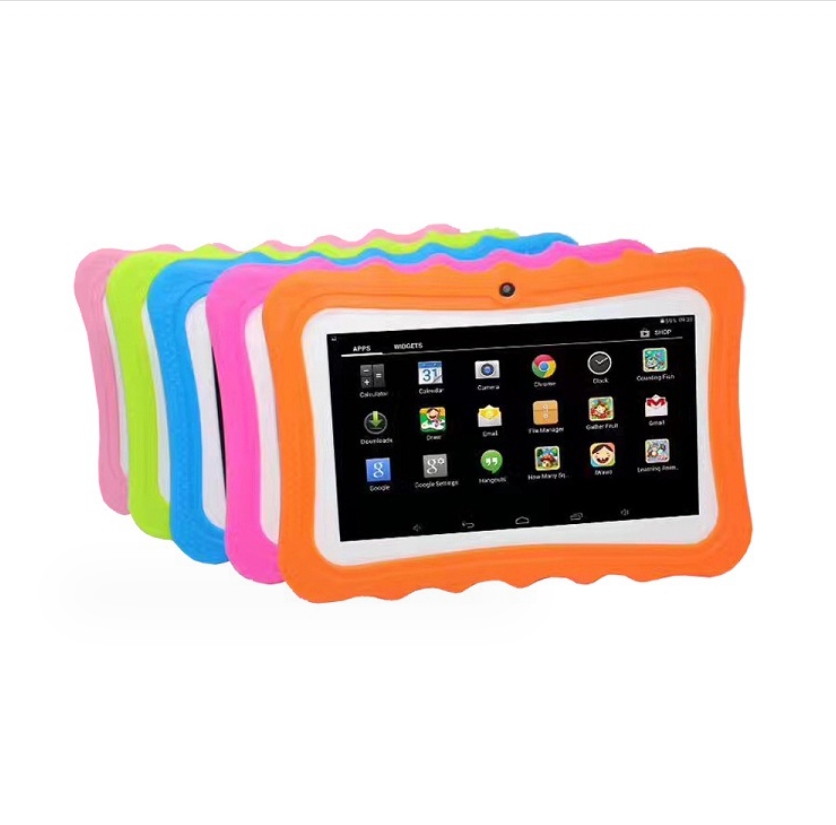 Tablett pc cwowdefu 7 tum barn surfplattor android 12 quad core wifi6 lärande för barn småbarn med app