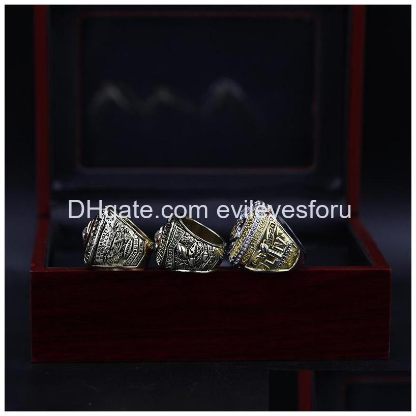 Cluster Rings Wholesale 2021 Championship Ring Bucks Fashion Gifts From Fans And Friends Leather Bag Parts Accessories Drop Deli Dhv1M