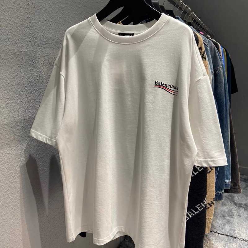 Luxury Designer Women T Shirt Shirt Bhome Classic Printed Coke Sleeve T-shirt med tre etiketter Kompletta konsekventa detaljer