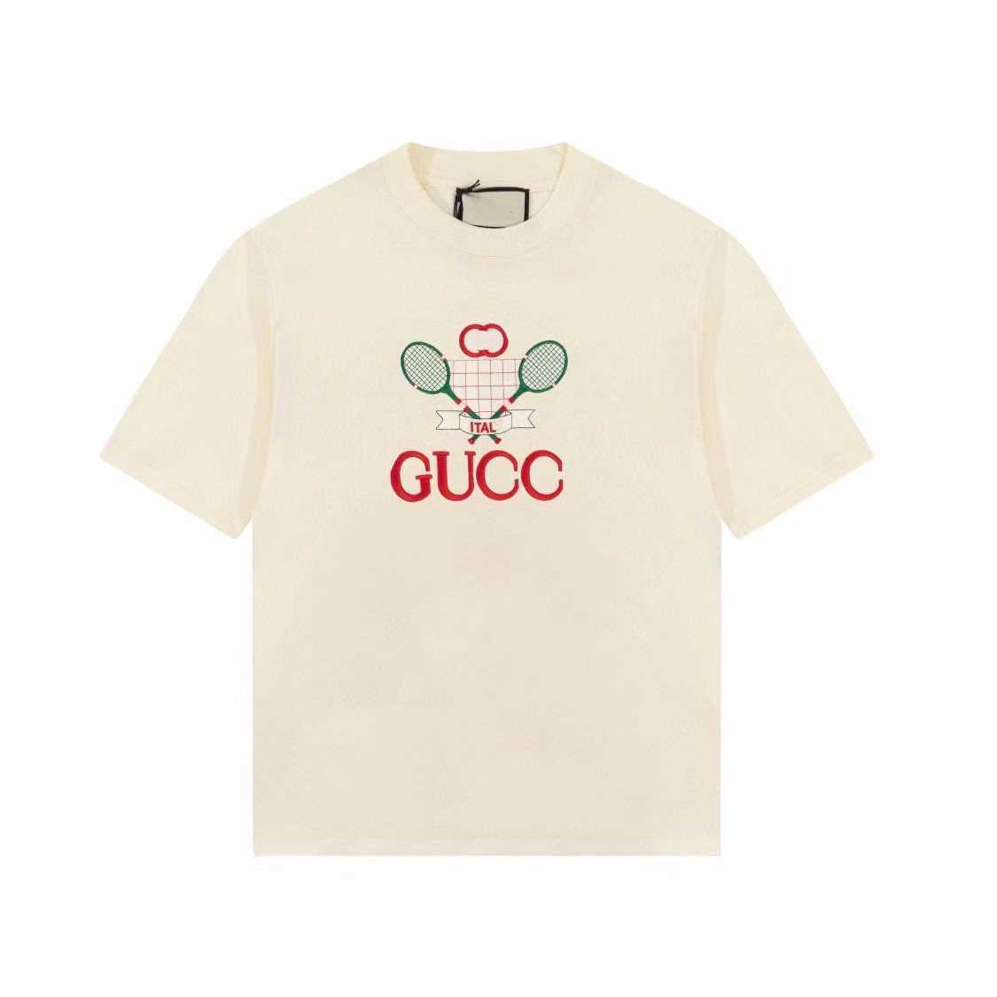 Designer t shirt Correct Version Differentiates Market Trends Versatile Embroidery Pure Sleeve T-Shirt Unisex Loose Tee