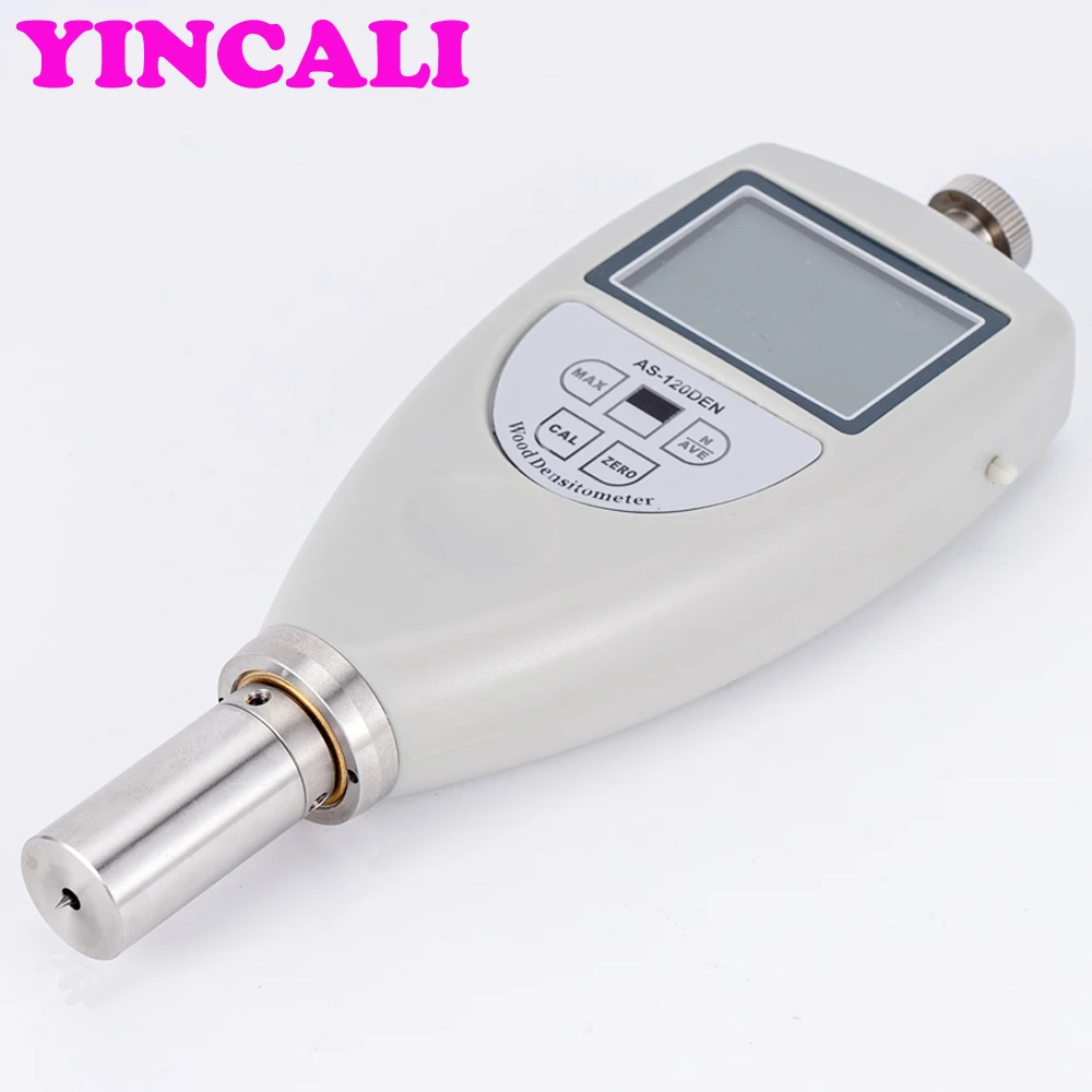 High Accuracy Wood Density Tester Meter AS-120DEN Handheld Indentation Wood Densitometer Measuring Range 0.01g/cm3 -1.2g/cm3