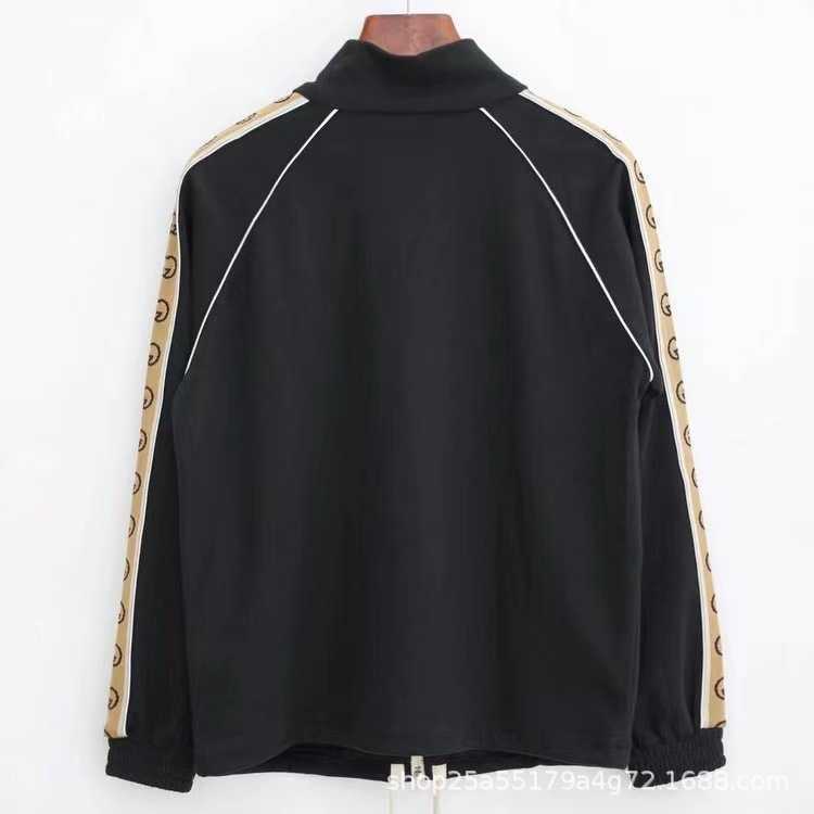 Camiseta de designer feminina versão correta da versão de malha de malhas simples de malha dupla fluorescente casaco de casaco familiar