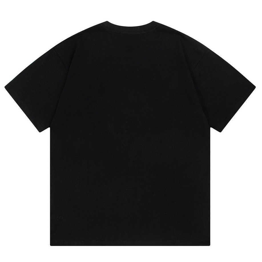 Designer T Shirt Shirt Den ursprungliga kvalitetsversionen av Summer Personalized Family Engelska älskare Samma lösa mångsidiga kortärmade T-shirt