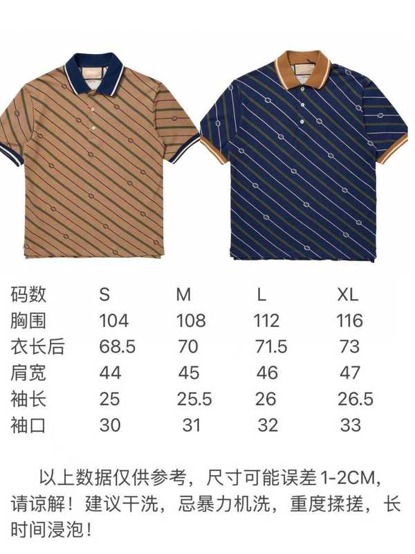 Homens camisetas Designer de luxo nível antigo manga curta camisa polo masculina paris t-shirt solto g bordado duplas g ft8v